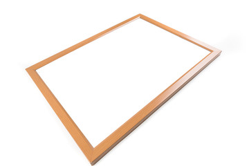 Blank dry erase board