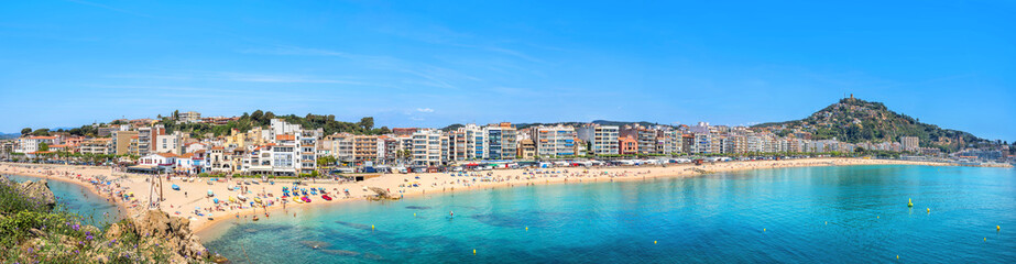 Blanes beach. Costa Brava, Catalonia, Spain © Valery Bareta