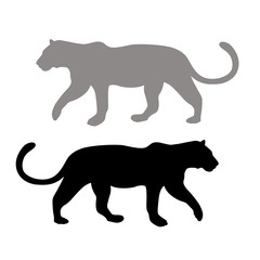 Leopard style vector illustration Flat set © wectorcolor