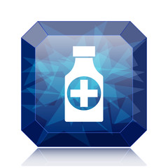 Pills bottle  icon