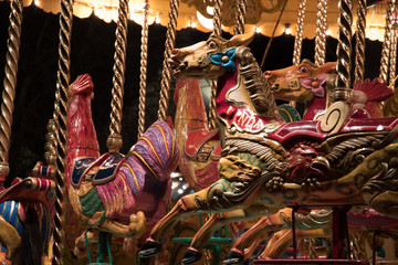 Fairground carousel 