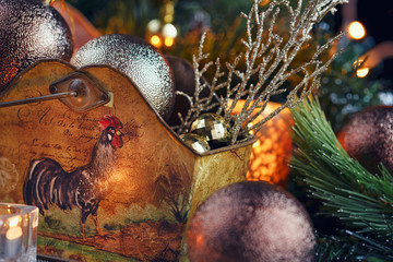 Christmas and New Year decoration