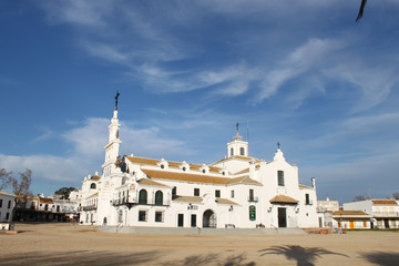 Fototapeta na wymiar El Rocio, Huelva, Andalucía, España