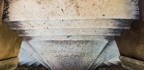 Obraz premium Top view of Camondo Staircase in Beyoglu district of Istanbul