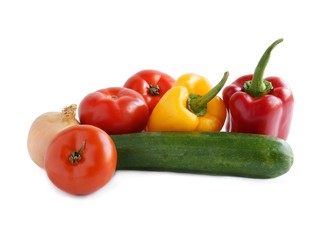 multicolor tasty vegetables