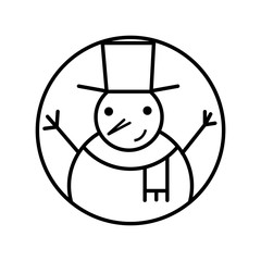 Snowman icon
