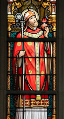 Stained Glass - Saint Augustine - 130942382