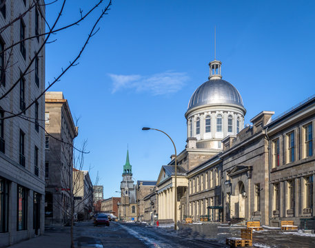 Old Montreal and Bonsecours Market - Montreal, Quebec, Canada
