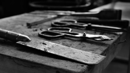 Glass Blowing equipment © Andy Hoech
