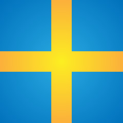 Naklejka premium Sweden flag.