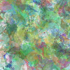 Abstract colored paper background. Colored paint stains.