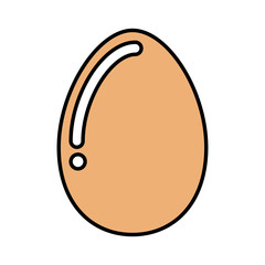 egg farm product icon vector illustration design