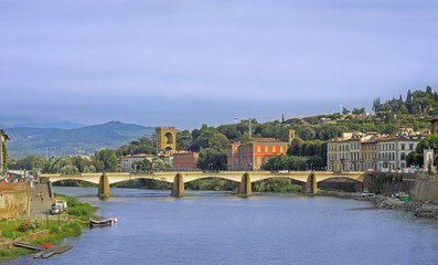 Obraz premium Ponte alla Carraia Bridge