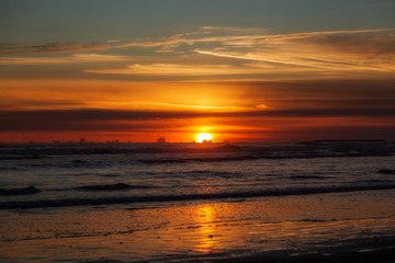 Fototapeta na wymiar Oregon Coast Sunset 2