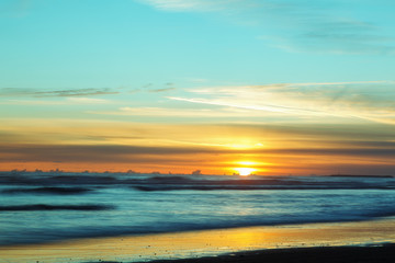 Fototapeta na wymiar Oregon Coast Sunset 1