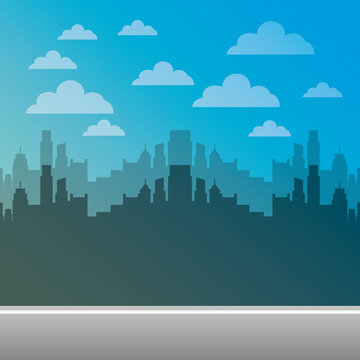 cityscape pixelated isolated icon vector illustration design
