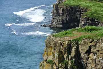 Cape Tobisina sea cliff