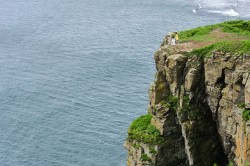 Cape Tobisina sea cliff