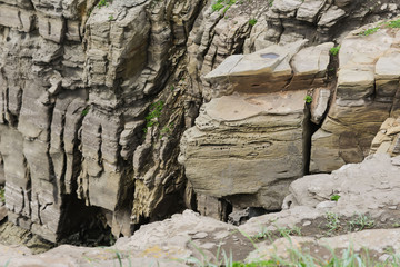 Cape Tobisina sea cliff