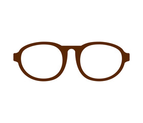 eye glasses style icon vector illustration design