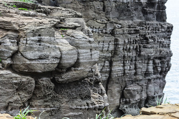 Cape Tobisina sea cliff