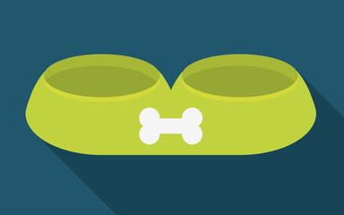 pet food plate  related icon image vector illustration design 