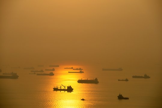 Singapore harbour