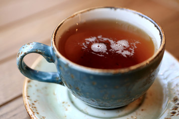 Details of tea cup