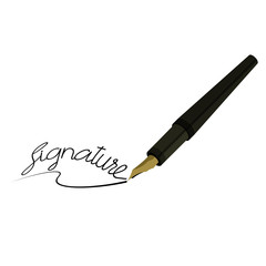 Pen and Signature
