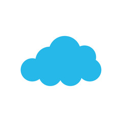 Obraz premium Isolated cloud symbol icon vector illustration graphic design