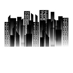 Urban city view icon vector illustration graphic design