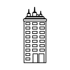 Urban city tower icon vector illustration graphic design