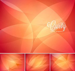 Curvy abstract background