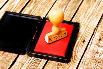 Stempel und Stempelkissen