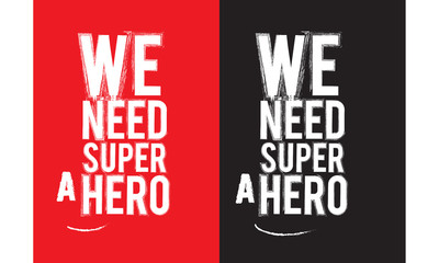 we need a super hero logo