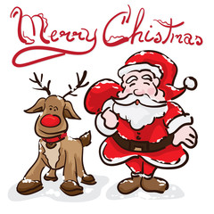 merry christmas new year objects