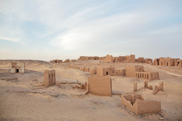 Tombs of the Al-Bagawat (El-Bagawat), an early Christian necropolis, one of the oldest in the world, Kharga Oasis, Egypt 