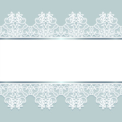 Background with lace