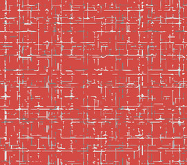Red pattern grey grunge plaid