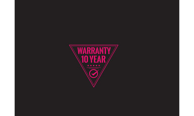 warranty icon vector