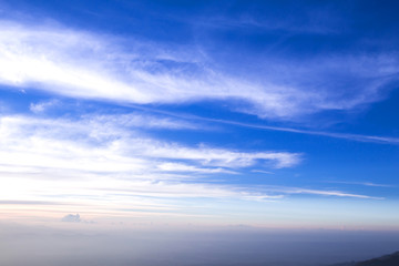 blue sky with cloud
