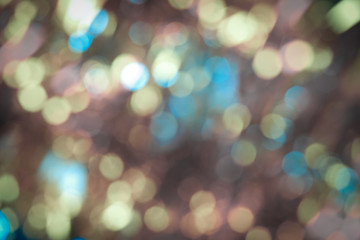 Obraz premium Blurry focus lighting color effects defocused background