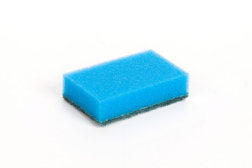 blue scouring sponge