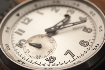 Detail of watch machinery.