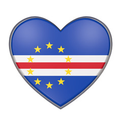 Republic of Cape Verde heart