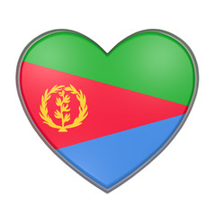 Fototapeta premium Eritrea heart