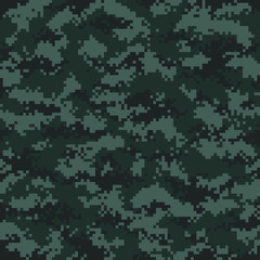 Modern fashion vector trendy camo pattern