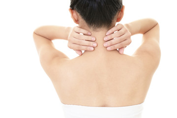 美しい女性の後ろ姿