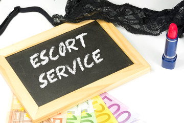 Dessous, Lippenstift und Escort Service