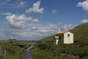 Verlassenes Haus - Mongolei - in der Nähe von Karakorum